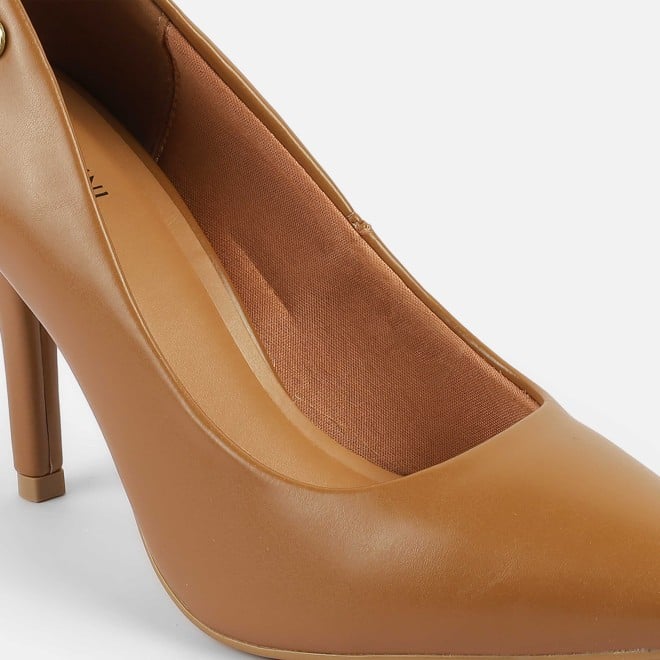 J.Fontini Women Camel Formal Pumps (SKU: 75-135-97-36)