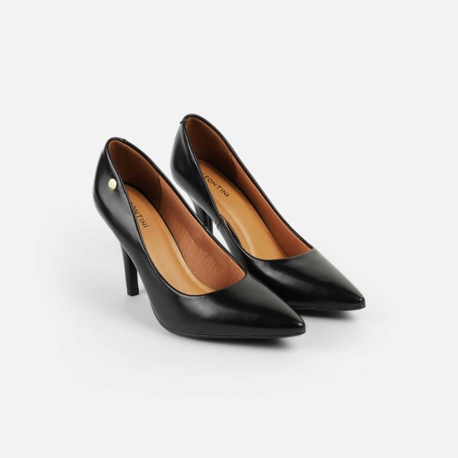 J.Fontini Women Black Formal Pumps (SKU: 75-135L-11-42)