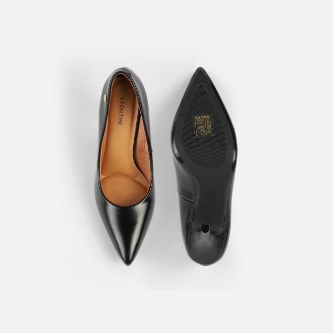 J.Fontini Women Black Formal Pumps (SKU: 75-135L-11-42)