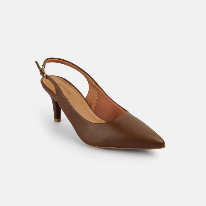J.Fontini Women Brown Formal Sandals (SKU: 75-136-12-36)