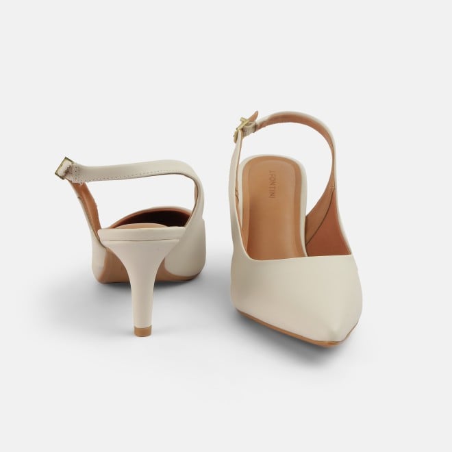 J.Fontini Women Off-white Formal Sandals (SKU: 75-136-66-36)