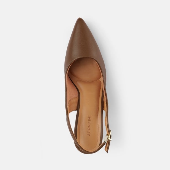J.Fontini Women Brown Formal Sandals (SKU: 75-136-12-36)