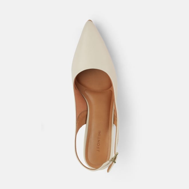 J.Fontini Women Off-white Formal Sandals (SKU: 75-136-66-36)