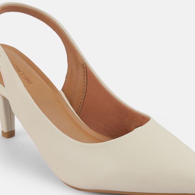 J.Fontini Women Off-white Formal Sandals (SKU: 75-136-66-36)