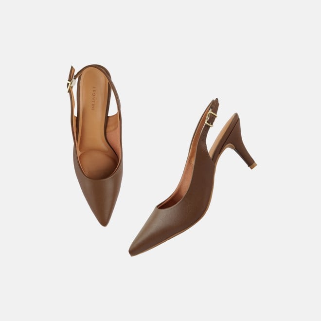 J.Fontini Women Brown Formal Sandals (SKU: 75-136-12-36)