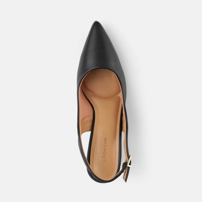 J.Fontini Women Black Formal Sandals (SKU: 75-136L-11-42)