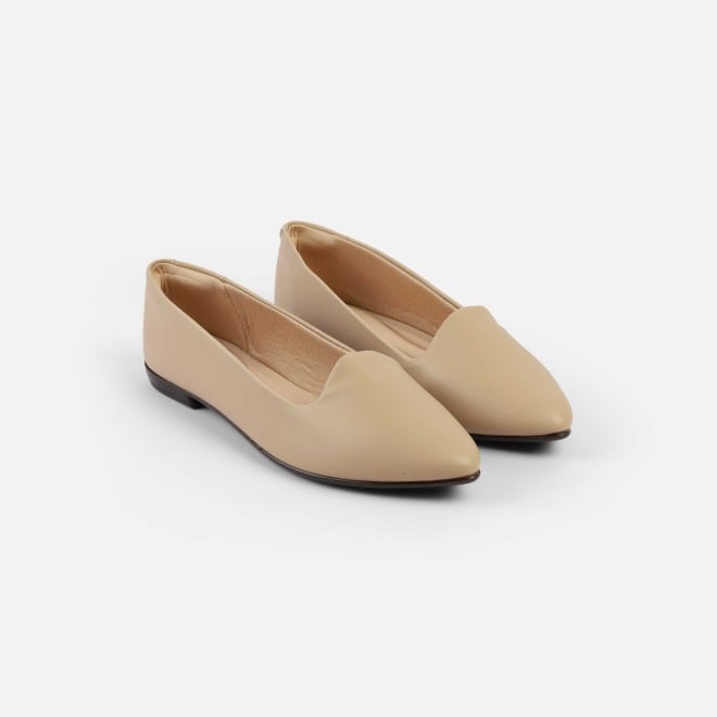J.Fontini Women Beige Casual Ballerinas (SKU: 75-137-20-36)