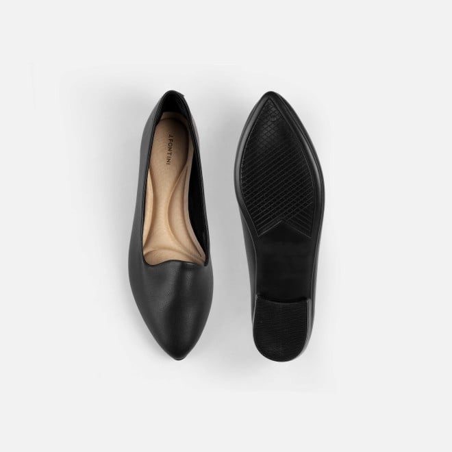 J.Fontini Women Black Casual Ballerinas (SKU: 75-137-11-36)