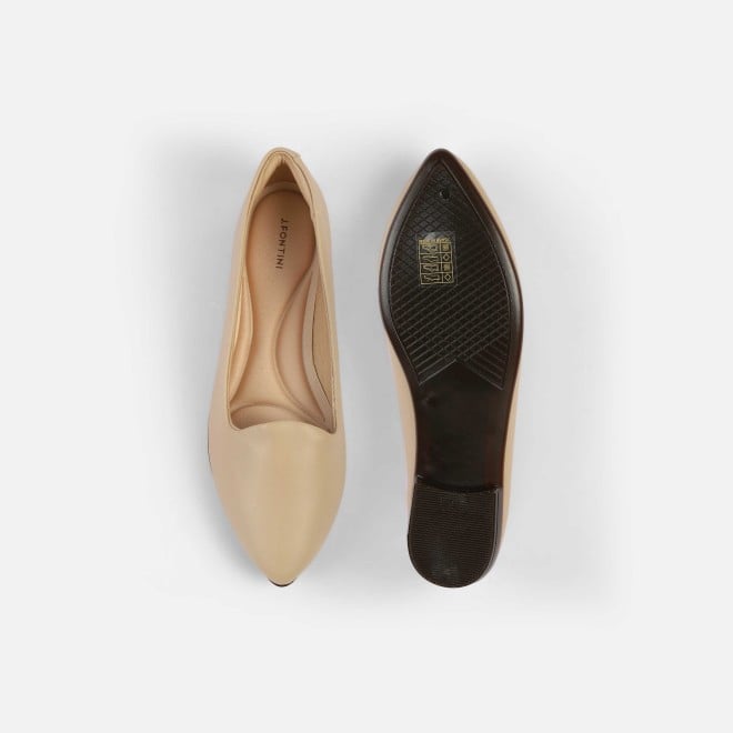 J.Fontini Women Beige Casual Ballerinas (SKU: 75-137-20-36)