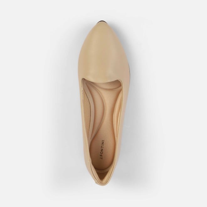 J.Fontini Women Beige Casual Ballerinas (SKU: 75-137-20-36)