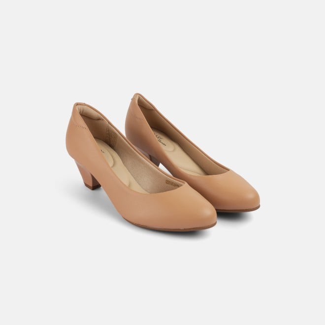 J.Fontini Women Peach Formal Pumps (SKU: 75-138-80-36)