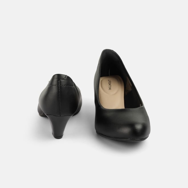 J.Fontini Women Black Formal Pumps (SKU: 75-138-11-36)