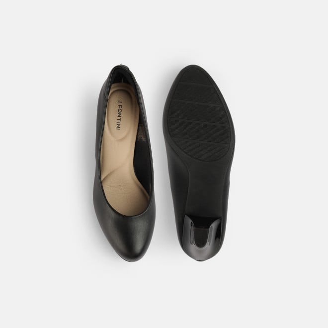 J.Fontini Women Black Formal Pumps (SKU: 75-138-11-36)