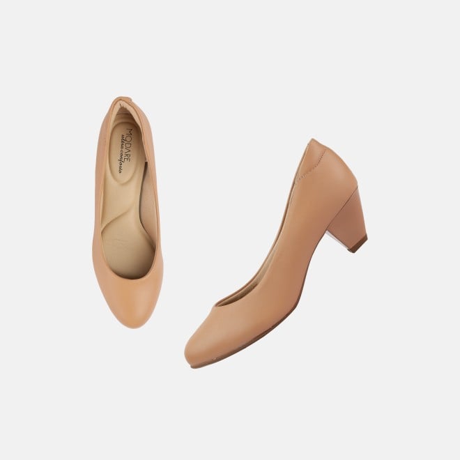 J.Fontini Women Peach Formal Pumps (SKU: 75-138-80-36)