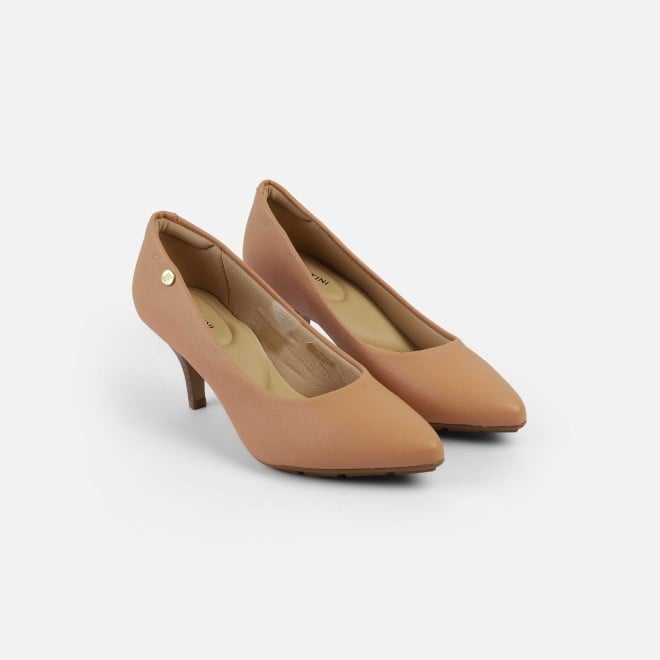 J.Fontini Women Peach Formal Pumps (SKU: 75-139-80-36)