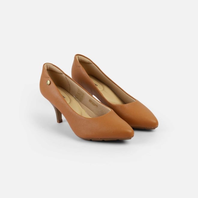 J.Fontini Women Camel Formal Pumps (SKU: 75-139-97-36)
