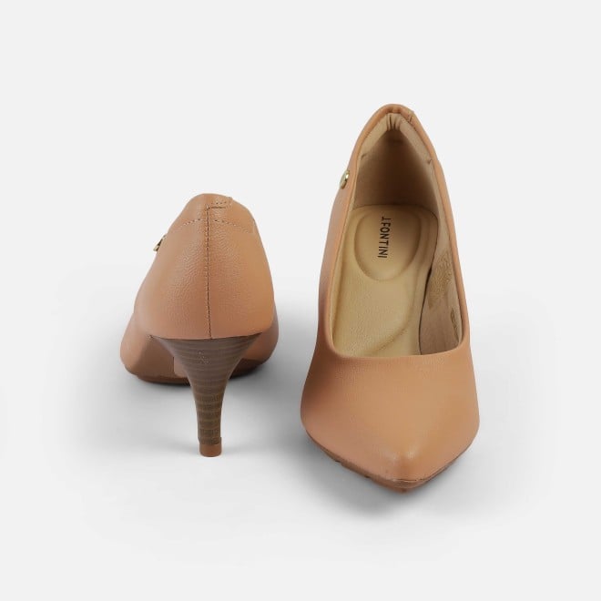 J.Fontini Women Peach Formal Pumps (SKU: 75-139-80-36)