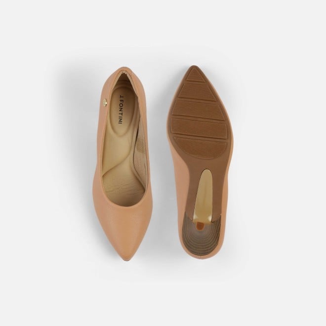 J.Fontini Women Peach Formal Pumps (SKU: 75-139-80-36)