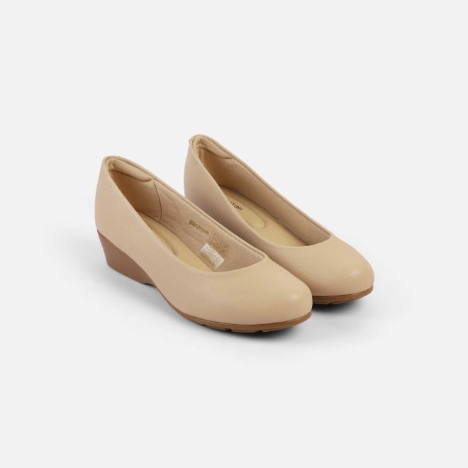 J.Fontini Women Beige Casual Ballerinas (SKU: 75-140-20-36)
