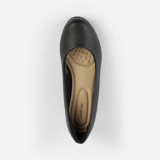 J.Fontini Women Black Casual Ballerinas (SKU: 75-140-11-36)