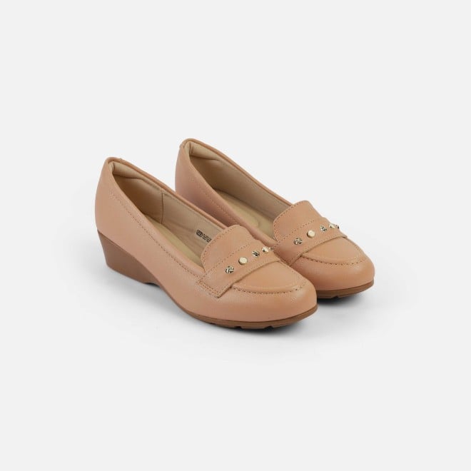 J.Fontini Women Peach Casual Ballerinas (SKU: 75-141-80-36)