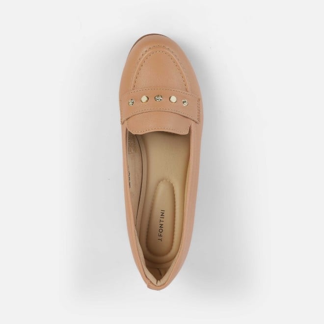 J.Fontini Women Peach Casual Ballerinas (SKU: 75-141-80-36)
