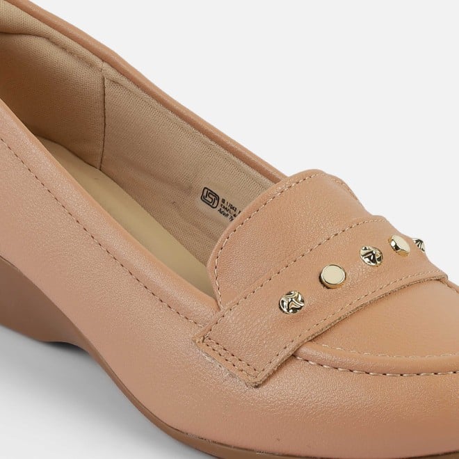 J.Fontini Women Peach Casual Ballerinas (SKU: 75-141-80-36)