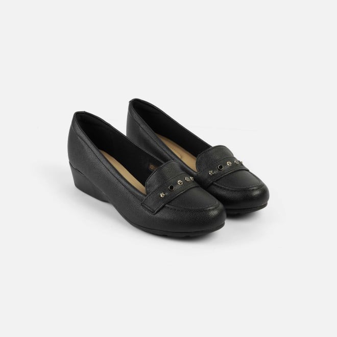 J.Fontini Women Black Casual Ballerinas (SKU: 75-141L-11-42)