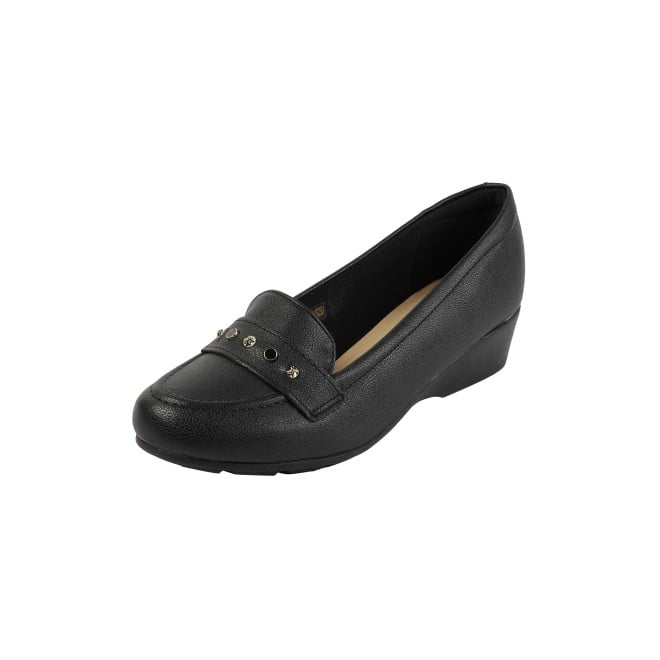 J.Fontini Women Black Casual Ballerinas (SKU: 75-141L-11-42)