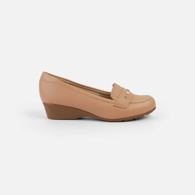 J.Fontini Women Peach Casual Ballerinas (SKU: 75-141L-80-42)