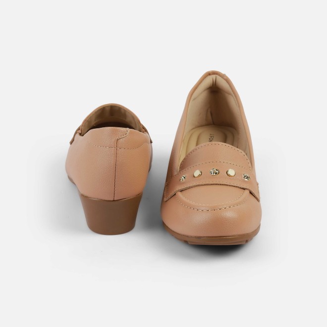 J.Fontini Women Peach Casual Ballerinas (SKU: 75-141L-80-42)