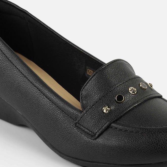 J.Fontini Women Black Casual Ballerinas (SKU: 75-141L-11-42)