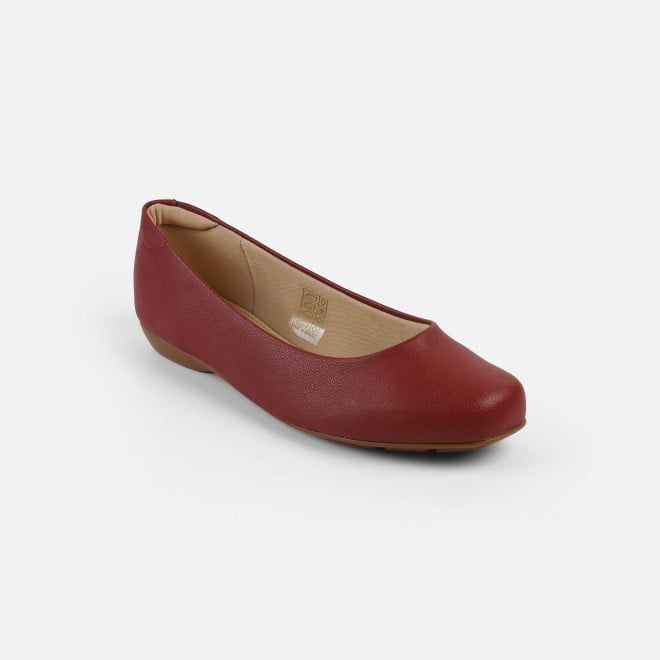 J.Fontini Women Wine Casual Ballerinas (SKU: 75-142-58-36)