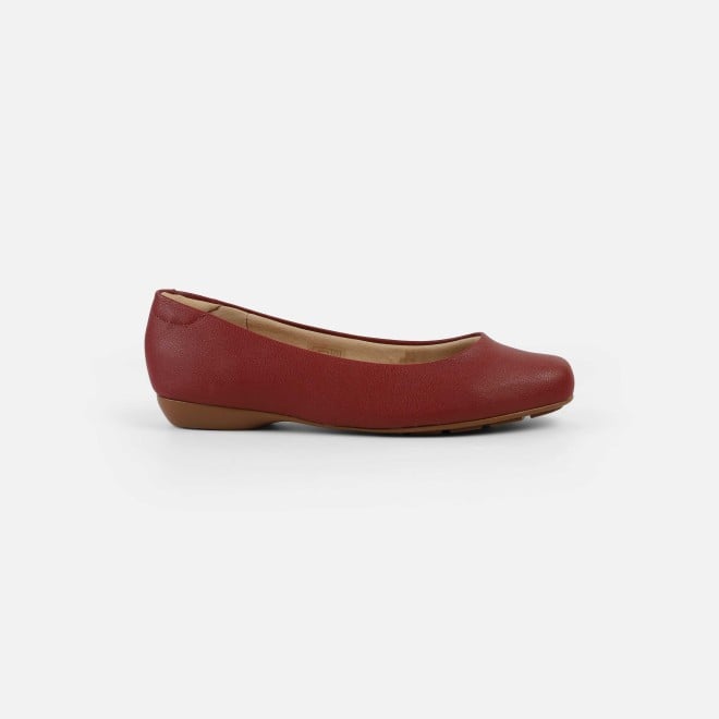 J.Fontini Women Wine Casual Ballerinas (SKU: 75-142-58-36)