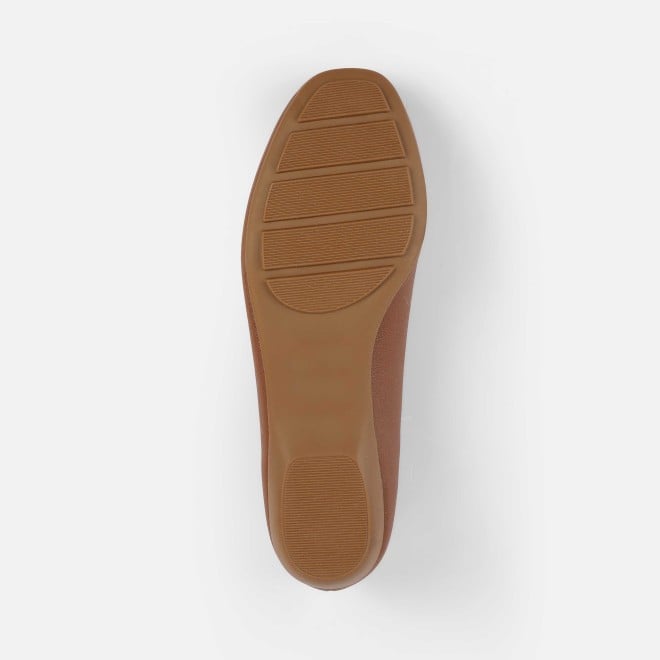 J.Fontini Women Tan Casual Ballerinas (SKU: 75-142-23-36)