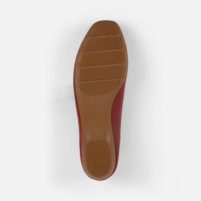 J.Fontini Women Wine Casual Ballerinas (SKU: 75-142-58-36)