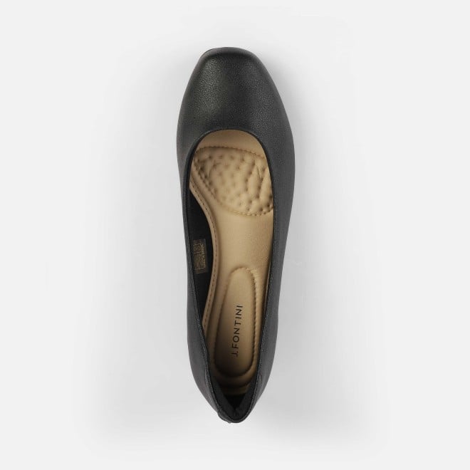 J.Fontini Women Black Casual Ballerinas (SKU: 75-142-11-36)