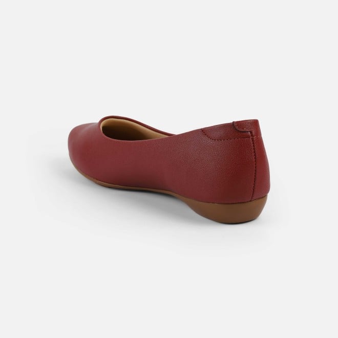 J.Fontini Women Wine Casual Ballerinas (SKU: 75-142-58-36)