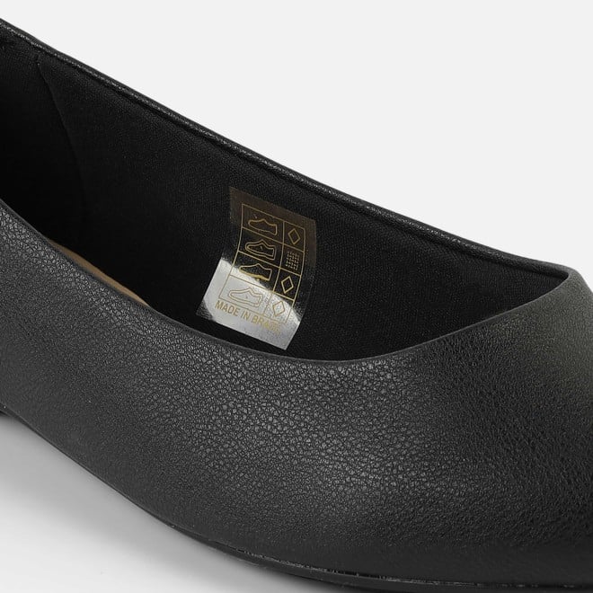 J.Fontini Women Black Casual Ballerinas (SKU: 75-142-11-36)