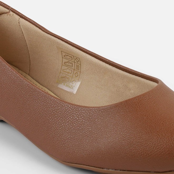 J.Fontini Women Tan Casual Ballerinas (SKU: 75-142-23-36)