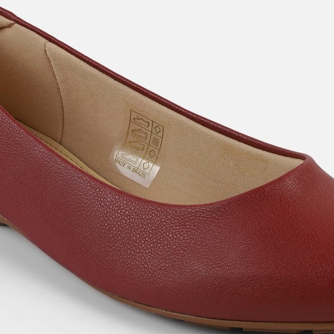J.Fontini Women Wine Casual Ballerinas (SKU: 75-142-58-36)