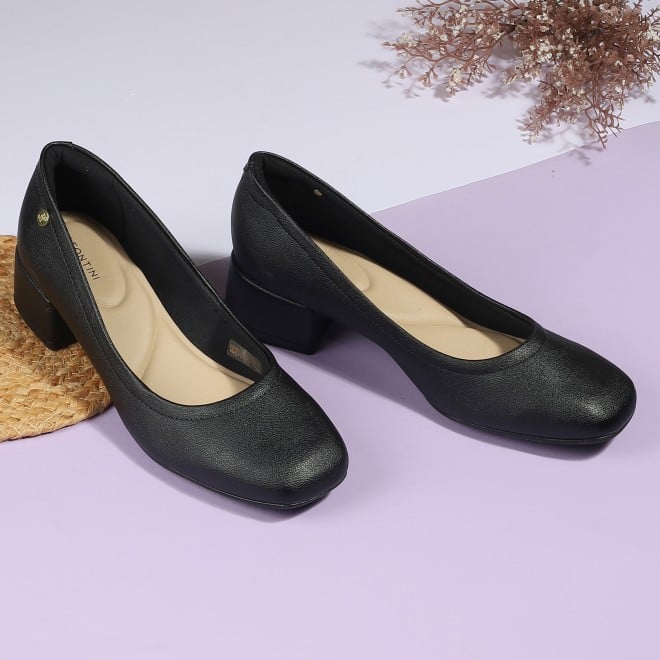J.Fontini Women Black Formal Pumps