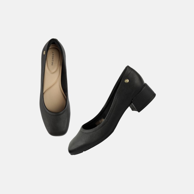 J.Fontini Women Black Formal Pumps (SKU: 75-143L-11-42)
