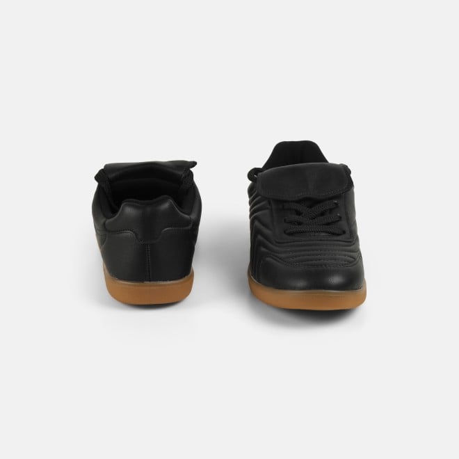 J.Fontini Women Black Casual Sneakers (SKU: 75-166-11-37)