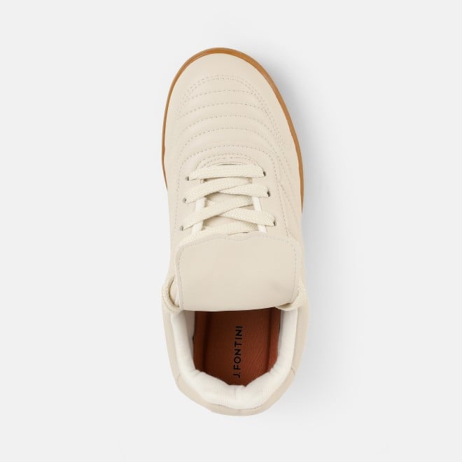 J.Fontini Women Off-white Casual Sneakers (SKU: 75-166l-66-42)