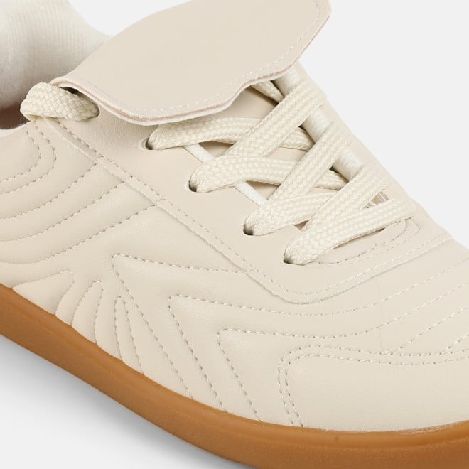 J.Fontini Women Off-white Casual Sneakers (SKU: 75-166l-66-42)