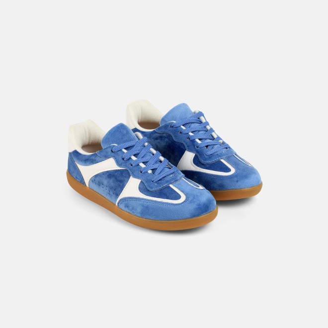 J.Fontini Women Blue Casual Sneakers (SKU: 75-167-45-37)