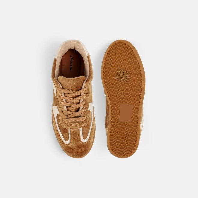 J.Fontini Women Tan Casual Sneakers (SKU: 75-167-23-37)