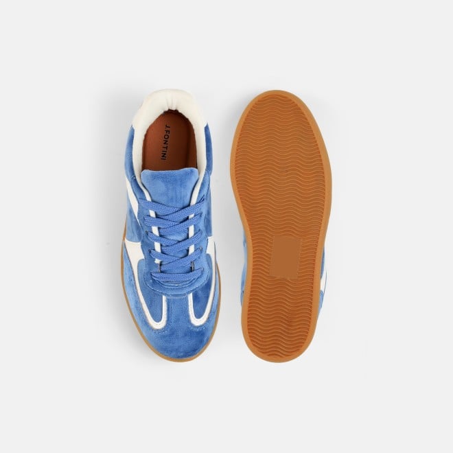 J.Fontini Women Blue Casual Sneakers (SKU: 75-167-45-37)