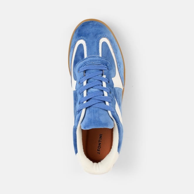 J.Fontini Women Blue Casual Sneakers (SKU: 75-167-45-37)